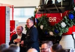 Offizielle Übergabe des neuen Fahrzeuges an die Feuerwehr